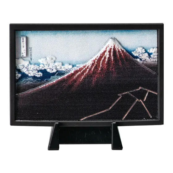 葛飾北斎 3Dレリーフコレクション 冨嶽三十六景 山下白雨