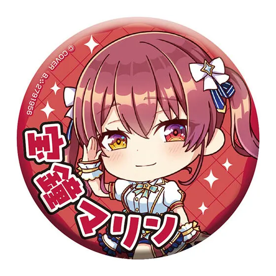 ホロライブ カプセル缶バッジコレクション Bright Parade2 宝鐘マリン