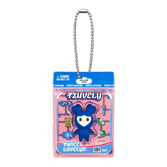TWICE LOVELYS ブリスターマスコットチャーム TZUVELY