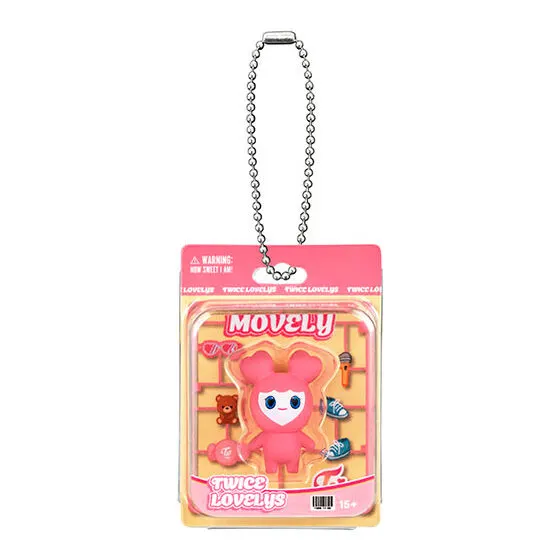 TWICE LOVELYS ブリスターマスコットチャーム MOVELY