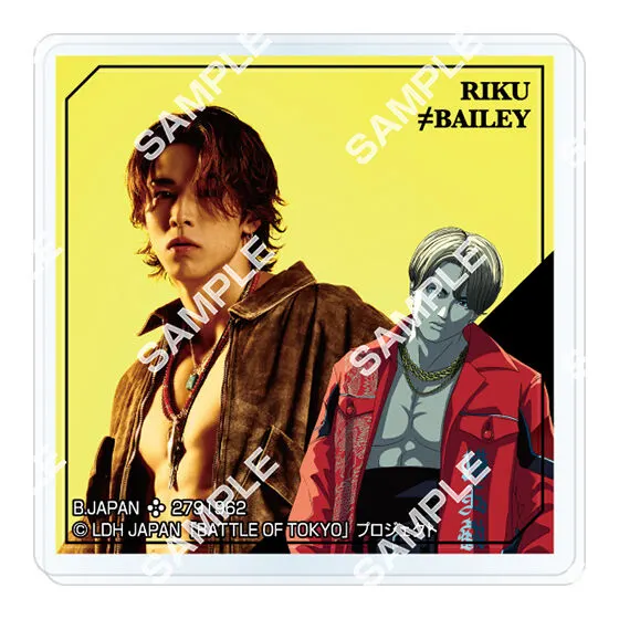 BATTLE OF TOKYO アクリルバッジ RIKU≠BAILEY