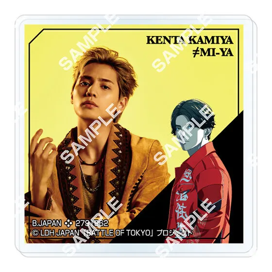 BATTLE OF TOKYO アクリルバッジ KENTA KAMIYA≠MI-YA