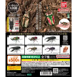 いきもの大図鑑 くわがた10の画像