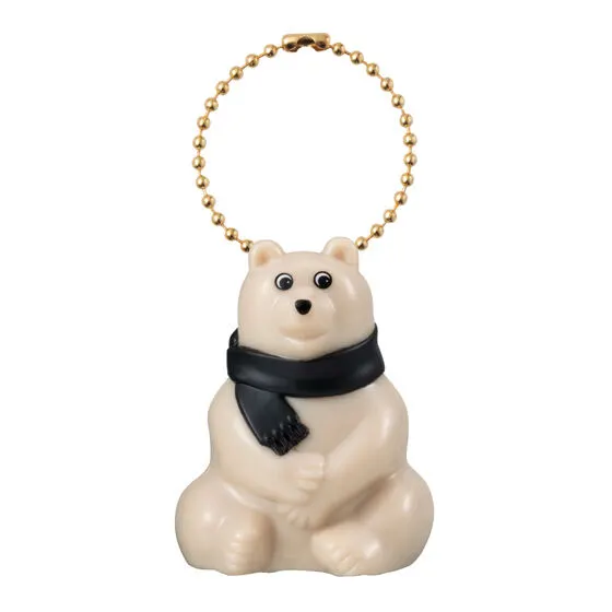 polar bear bank(ポーラーベアバンク) ミニチュアチャーム 2 マフラーのベア