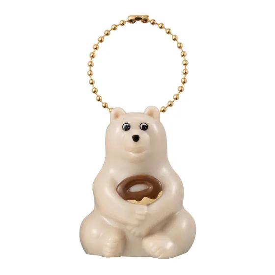 polar bear bank(ポーラーベアバンク) ミニチュアチャーム 2 ドーナツのベア