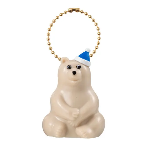 polar bear bank(ポーラーベアバンク) ミニチュアチャーム 2 パーティ帽子のベア