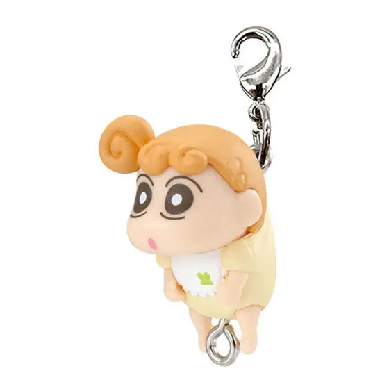 クレヨンしんちゃん つまんでつなげてマスコット ~パステルカラー~ ひまわり(カニカンver.)