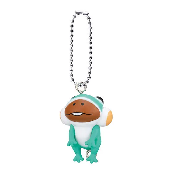 なめこ栽培キット つまんでつなげてマスコット カエルなめこ(ボールチェーンver.)