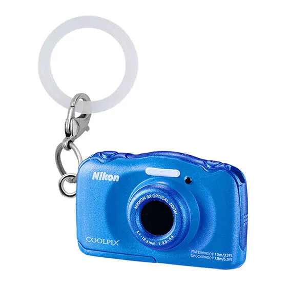 Nikon めじるしアクセサリー COOLPIX W100 ブルー