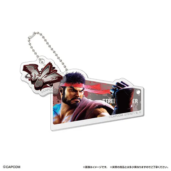 ストリートファイター6 カプセルアクリルチャーム2 リュウ