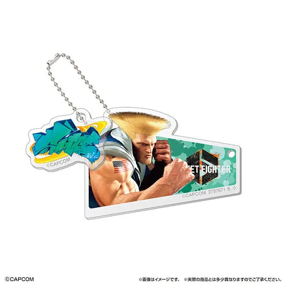 ストリートファイター6 カプセルアクリルチャーム2 ガイル