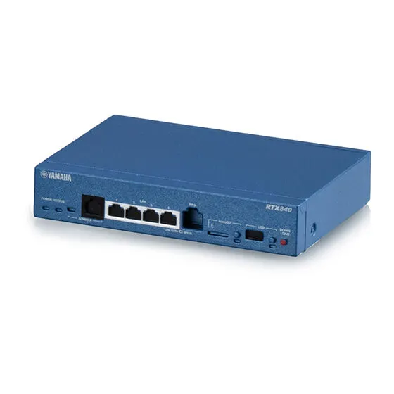 ヤマハ ネットワーク機器ミニチュアコレクション ギガアクセス VPN ルーター RTX840