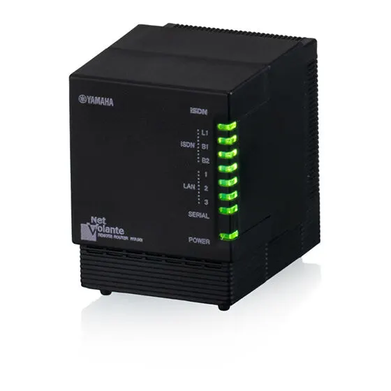 ヤマハ ネットワーク機器ミニチュアコレクション ISDN リモートルーター RTA50i
