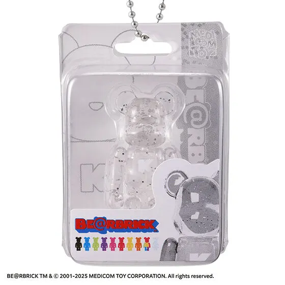 BE@RBRICK Package Ch@rm Collection Vol.2 CLEAR GLITTER