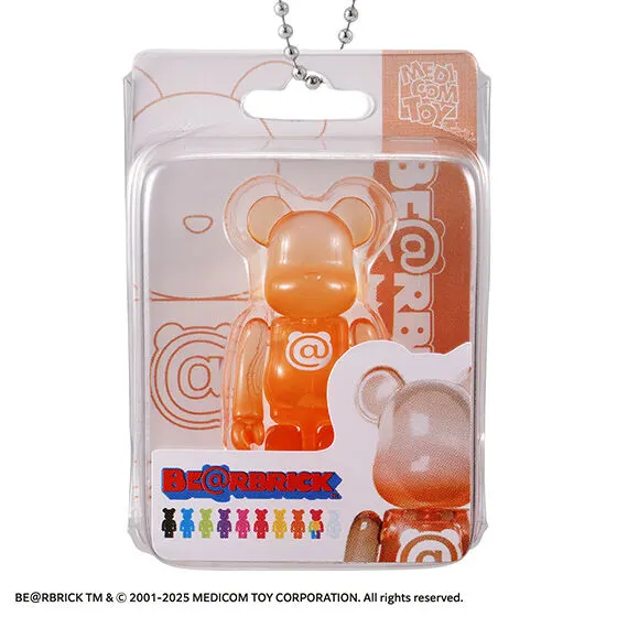BE@RBRICK Package Ch@rm Collection Vol.2 CLEAR ORANGE