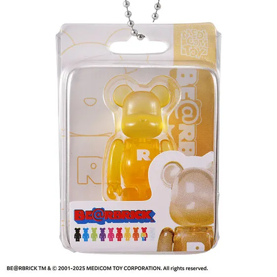 BE@RBRICK Package Ch@rm Collection Vol.2 CLEAR YELLOW