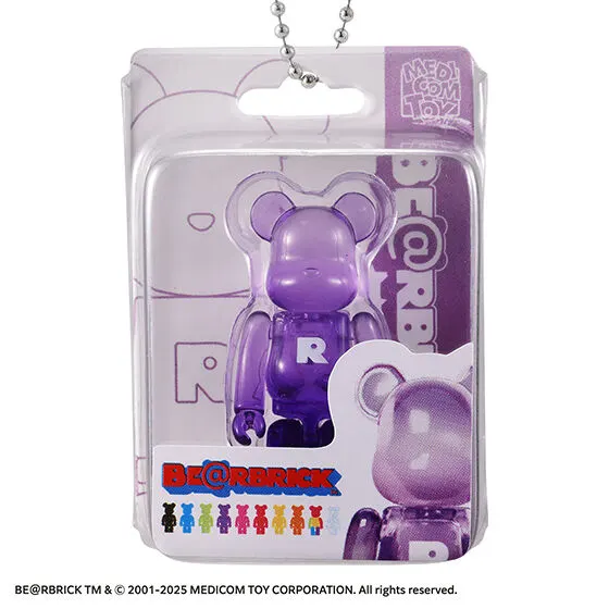BE@RBRICK Package Ch@rm Collection Vol.2 CLEAR PURPLE