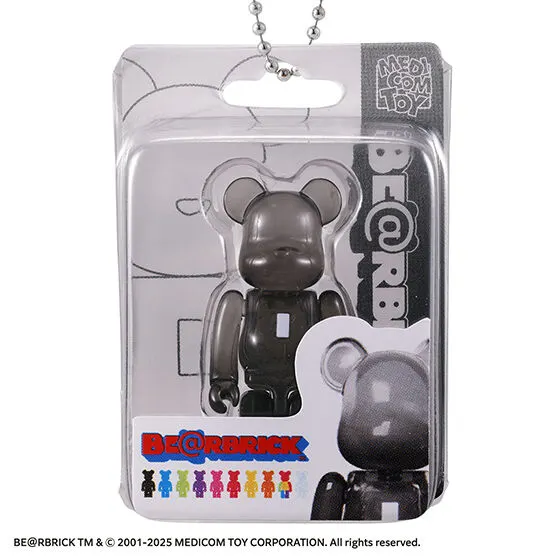 BE@RBRICK Package Ch@rm Collection Vol.2 CLEAR BLACK