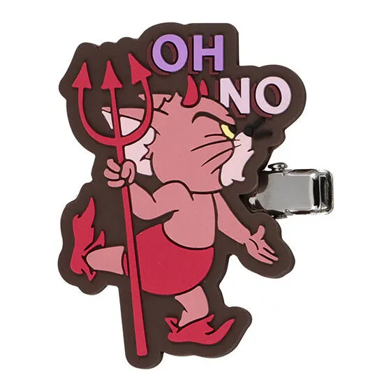 TOM and JERRY カプセルヘアクリップ3 トム(悪魔)