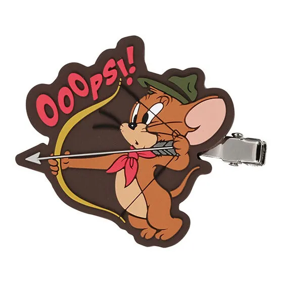TOM and JERRY カプセルヘアクリップ3 ジェリー