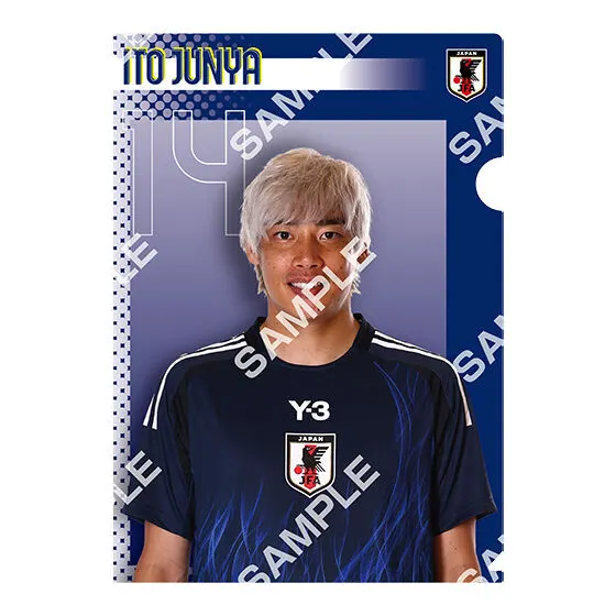 クリアファイルコレクション サッカー日本代表ver. 伊東純也選手