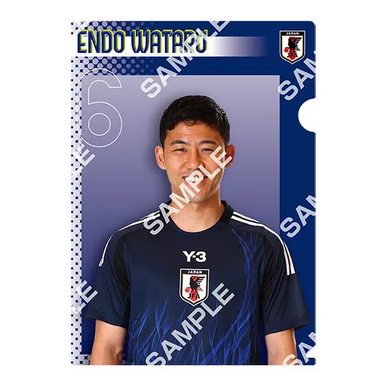クリアファイルコレクション サッカー日本代表ver. 遠藤航選手