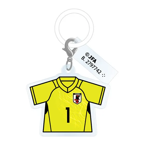 ふらっとめじるしアクセサリー サッカー日本代表ver. 1 SUZUKI