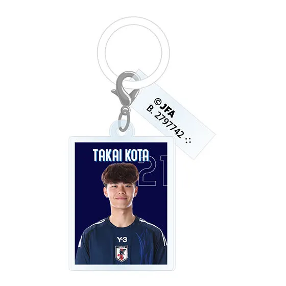 ふらっとめじるしアクセサリー サッカー日本代表ver. 高井幸大選手