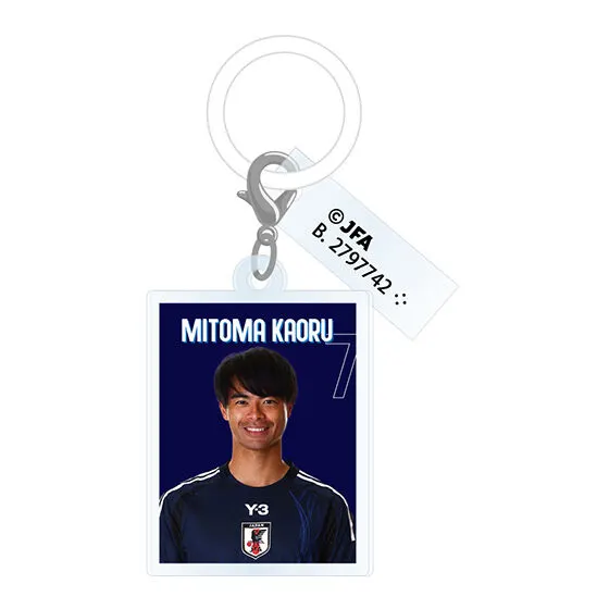 ふらっとめじるしアクセサリー サッカー日本代表ver. 三笘薫選手