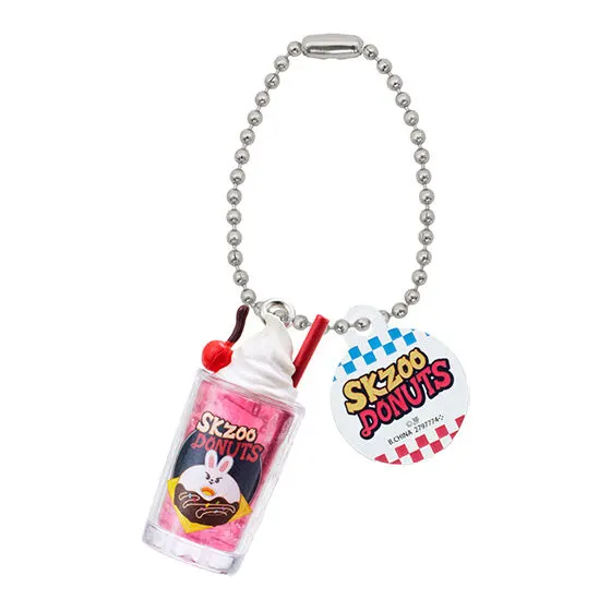 SKZOO POPUP STORE 2025会場限定商品 <br>SKZOO レトログラスミニチュアチャーム Leebit