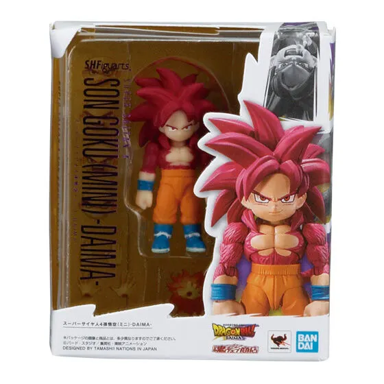 ドラゴンボール S.H.Figuarts Miniature Collection2 スーパーサイヤ人4孫悟空(ミニ)-DAIMA-