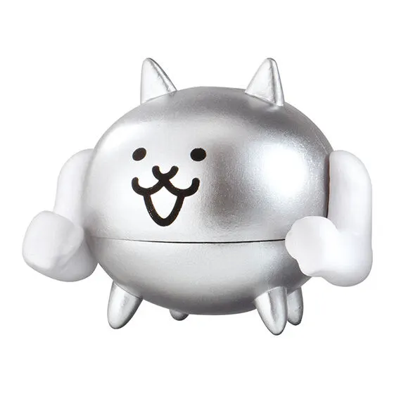 にゃんこ大戦争 あつめて出陣マスコット メタルネコ／メタルネコビルダー