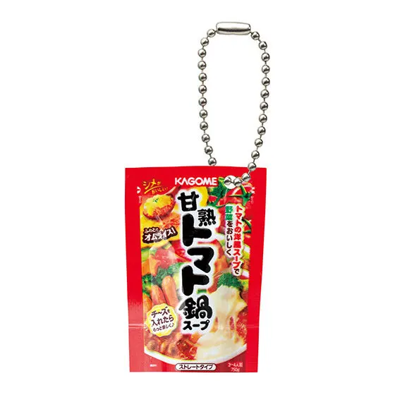 カゴメ 調味料ミニチュアチャーム 甘熟トマト鍋スープ750g