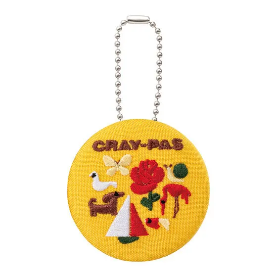 文房具刺繍チャーム クレパス®