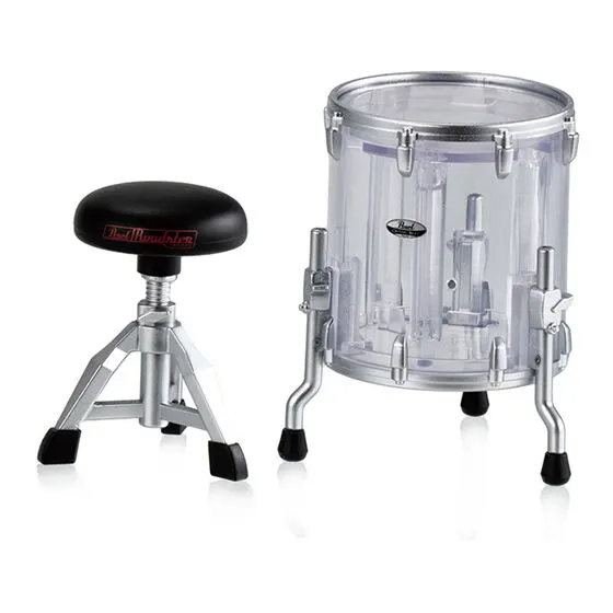Pearl Drums Miniature Collection2 FLOOR TOM & THRONE