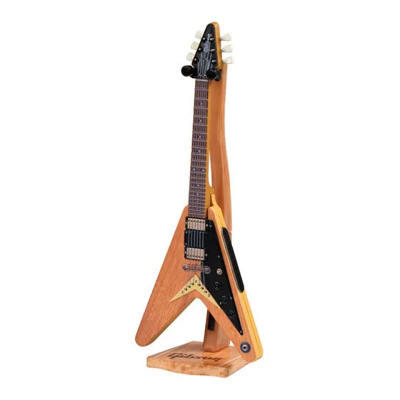 Gibson Miniature Collection 1958 Korina Flying V / Natural