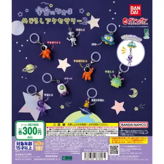 宇宙のなかま めじるしアクセサリー2の画像