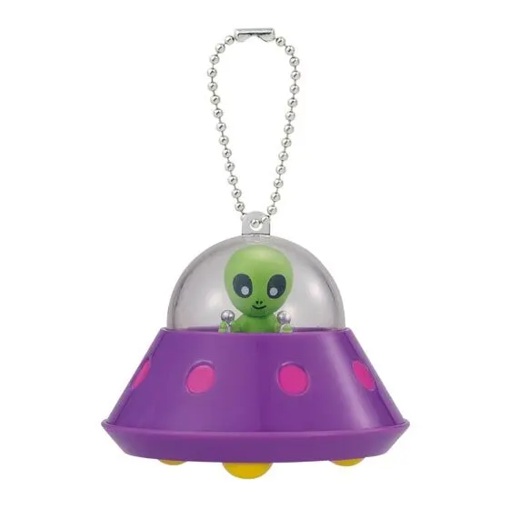 宇宙のなかま UFOライトマスコットチャーム 宇宙人 A