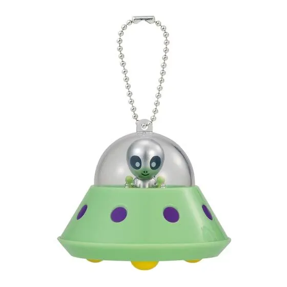 宇宙のなかま UFOライトマスコットチャーム 宇宙人 B