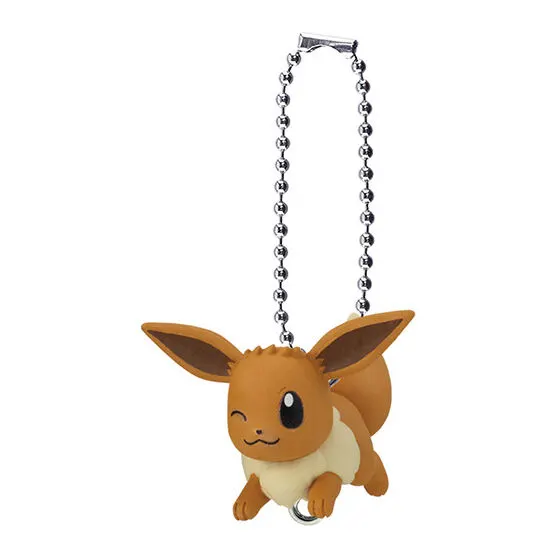 ポケットモンスター つまんでつなげてマスコット13 イーブイ(オスのすがた)(ボールチェーンver.)