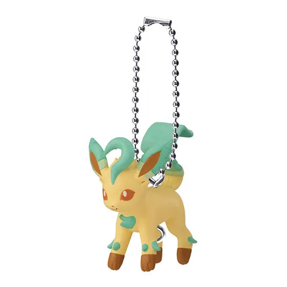 ポケットモンスター つまんでつなげてマスコット13 リーフィア(ボールチェーンver.)