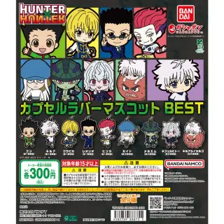 HUNTER×HUNTER カプセルラバーマスコット BESTの画像