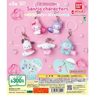 めじるしアクセサリー サンリオキャラクターズ～エモきゅん～ パステルカラーver.の画像