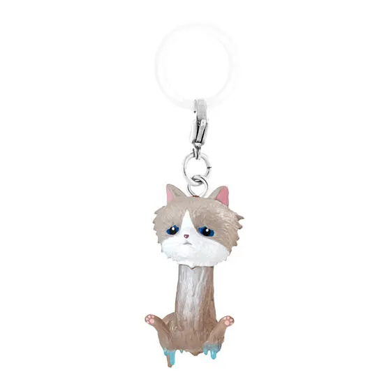 しょんぼり猫 めじるしアクセサリー ～救出物語～ 猫（長毛 A）