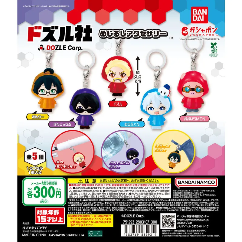 ドズル社 めじるしアクセサリーの台紙