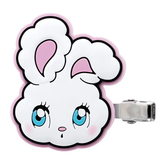 foxy illustrations カプセルヘアクリップ Bunny