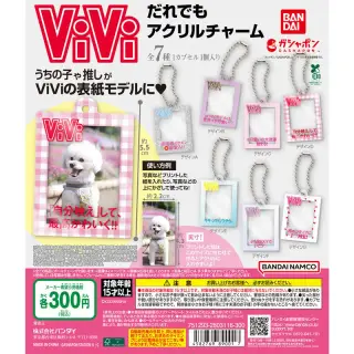 ViVi だれでもアクリルチャームの画像