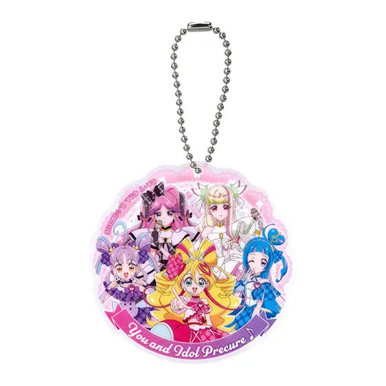 プリキュアオールスターズ プリキュアあそーと2025 B賞アクリルチャーム(キミとアイドルプリキュア♪)