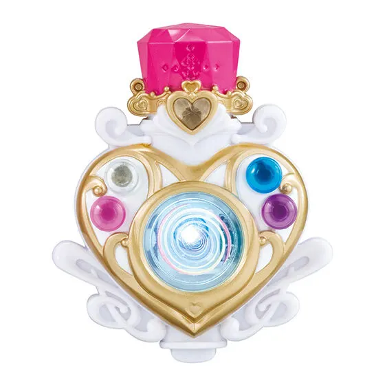 プリキュアオールスターズ ミニチュアライトセレクション 変身ブローチ キュアモジューレ