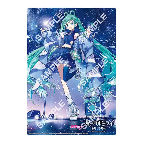 初音ミク クリアビジュアルポスター~マジカルミライ 2025~ 【デザインA】Art by Tiv